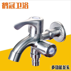 ก๊อกน้ำครีนคราวน์สแตนเลส 304 แบบควบคุมคู่ ช่องน้ำเข้าเดียว ช่องน้ำออกสองช่อง ก๊อกน้ำห้องครัว ติดตั้งง่าย - Product Image 5