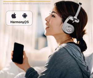 Auriculares inalámbricos en la oreja ligeros portátiles más vendidos con pantalla de batería digital Auriculares plegables <span class=keywords><strong>para</strong></span> música - Product Image 5
