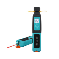 Venta caliente Identificador de fibra óptica 3 en 1 con VFL LED Construido en 10MW de potencia Medidor 800nm-1700nm SM MM 0,25/0,9mm Detector en vivo