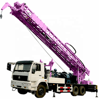 Appareil de forage de puits d'eau monté sur camion Appareil de forage de forage rotatif hydraulique Appareil de forage de puits d'eau