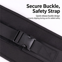 Ceinture de poussée de hanche personnalisable avec logo, en nylon SBR, pour haltères, exercices de pont fessier et rehaussement des fessiers, équipement d'entraînement pour la maison et la salle de sport
