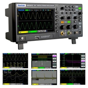 Oscilloscope portable Hantek HRDO2204C 4 canaux 200 MHz, multimètre tablette, générateur de formes d'onde et source de signal - Product Image 3