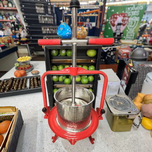 Extracteur de jus de fruits manuel 14L avec moteur, <span class=keywords><strong>presse</strong></span> à pommes et <span class=keywords><strong>presse</strong></span>-jus manuelle, machine à presser les fruits - Product Image 1