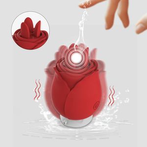 USB-betriebenes 7-Gang-Mini-Rosen-Sexspielzeug <span class=keywords><strong>Happy</strong></span> Meeting Vibrator mit Saug-und Klitoris-Massage gerät Big Mouth Regular Rose <span class=keywords><strong>Toy</strong></span> - Product Image 2