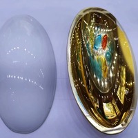 Lustre suspendu personnalisé blanc chaud à alimentation CA pour hall d'hôtel, villa, escalier, style œuf, non standard, pour table de sable, direct usine