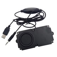 Portable Mini haut-parleur subwoofer 3/6 diaphragme pour ordinateur ordinateurs portables USB petit haut-parleur multimédia bureau audio bricolage klaxon accessoire