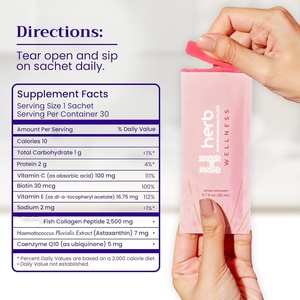 Donne di collagene marino peptidi liquido colpi di bellezza supporto integratore per capelli di pelle unghie Wellness Drink - Product Image 4