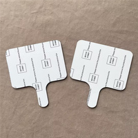MDFSUB personnalisé DIY imprimable graduation photo plaque ventilateurs à aubes ébauches de sublimation MDF ventilateurs à aubes avec film protecteur