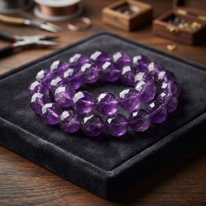 Natural Faceted Beads Loose Gemstone Jewelry 6mm Round Sample Size Sejal Creation India - Product Image 3