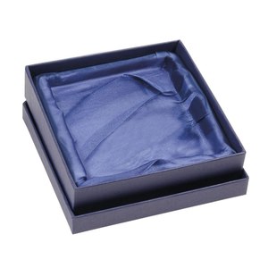 Scatole per Gioielli Blu con Base e Coperchio 125x125x30 - Product Image 1