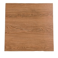 600x600mm Rouge Brun en Stock Promotion Antique Mat Grain de Bois Marbre Inspiré Sol Mur Texturé Antidérapant Porcelaine Carreaux