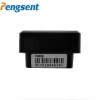 Traceur GPS OBD II miniature Pengsent FM08 avec détection ACC, compatible GSM/GPRS et PC, dispositif de suivi automobile