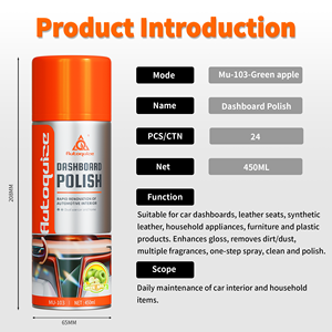 Autoquize All-in-One 450ML Dashboard Polish Spray Geavanceerde Formule Reinigt, Verzorgt, Polijst en Beschermt Meerdere Oppervlakken - Product Image 3