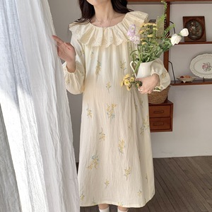Vente en gros d'usine/OEM [88098 en stock] Robe de nuit d'<span class=keywords><strong>allaitement</strong></span>, robe de maternité pour l'automne/l'hiver, vêtements post-partum, femmes enceintes - Product Image 6