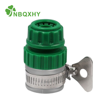 Adaptateur universel pour tuyau de robinet, connecteur de robinet à pince métallique, raccord de tuyau d'arrosage de jardin pour robinet extérieur