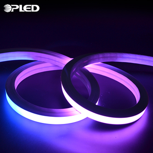 Bande <span class=keywords><strong>led</strong></span> d'éclairage en silicone flexible, rvb, coupe de 1cm, <span class=keywords><strong>12</strong></span> <span class=keywords><strong>volts</strong></span>, néon - Product Image 3