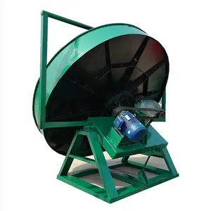NPK Rotary Disc Granulation Fertilizer Pan Granulator Equipment