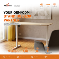 Cadre de bureau électrique réglable en hauteur, poste de travail à moteur unique, capacité de charge 70 kg, mobilier de bureau assis-debout