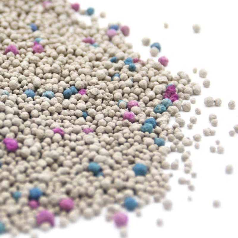 1-3mm Strong Fragrance Organic Natural Sodium Litter Ball Shape Dust Free Clumping Bentonite Cat Lit