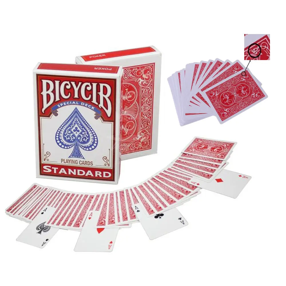 Cartas de póker marcadas en secreto, juguetes mágicos de cartas transparentes, trucos de magia sencillos pero inesperados