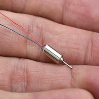 Moteur sans noyau JL-0408 ultra-rapide 65000 tr/min micro mini 4mmx8mm DC 3.7V 0.15gf.cm de couple pour drone RC, avion, ventilateur de maison intelligente