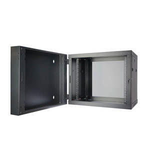 Rack de Servidor para Centro de Datos, Gabinetes de Doble Sección para Montaje en Pared, Embalaje Plano Desmontado IEC297-2, 600*550mm - Product Image 1