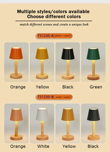 Newdesign không dây <span class=keywords><strong>LED</strong></span> bảng đèn hiện đại không dây có thể sạc lại cảm ứng mờ di động nhà hàng Đèn sang trọng bàn đêm đèn - Product Image 5