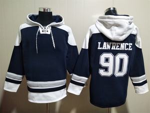 Genäht # 88 Lamm # 90 Lawrence # 8 Aikman # 4 Prescott #   22 E.smith American Football Jersey-Hoodie zum Schnüren - Product Image 5