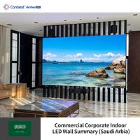 Mur vidéo LED COB Micro LED Canbest Dm 8k P0.7 P1.2, écrans LED intérieurs ultra-fins sans soudure pour salle d'exposition