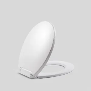 High Quality French Soft Close Elongated Oval Toilets Bowl Seats Lid Cover Bathroom Toilet Lid