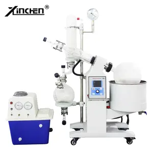 Vacuum rotary evaporator wiped film evaporator oil distiller for laboratory use with cheap price