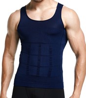 Débardeur de compression pour homme, gaine amincissante et sculptante, gilet de maintien abdominal, sous-vêtement pour l'entraînement et le quotidien