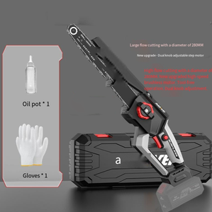 Motosega Elettrica Portatile a Batteria al Litio da 12 Pollici Senza Spazzole <span class=keywords><strong>per</strong></span> <span class=keywords><strong>Potatura</strong></span> e Abbattimento Domestico - Product Image 5