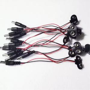 Lot de 10 pinces de batterie 9V de type T, support de batterie à boucle souple compatible avec ARDUINO UNO 2560 DUE - Product Image 1