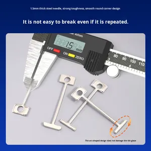 Clé de nivellement réutilisable pour carreaux de sol et de mur, outil auxiliaire pour <span class=keywords><strong>carreleur</strong></span> avec positionneur à clip, Zhejiang - Product Image 5