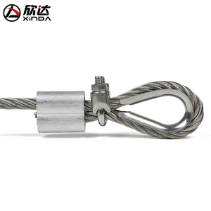 Cable de seguridad de alambre de acero, acero inoxidable 304, grado industrial, capacidad de carga de 3500 kg, para tirolina, equipo de aventura al aire libre - Product Image 2
