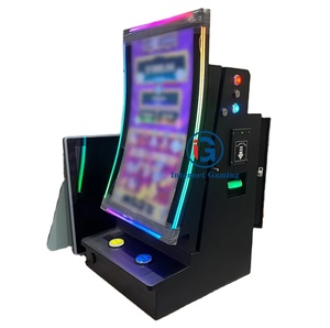 Macchina Completa a Prezzo di Fabbrica, Schermo Curvo Touch da 24-27 Pollici in Acciaio Inox, Gioco di Intrattenimento <span class=keywords><strong>con</strong></span> <span class=keywords><strong>Batteria</strong></span> Ricaricabile per Gaming - Product Image 1
