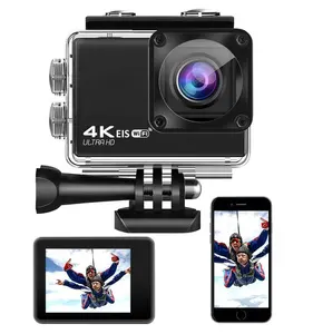 Caméra d'action 4k caméscope vidéo sous-marin 2 pouces Wifi caméra d'action Sport caméra d'action étanche Eis pour 4K