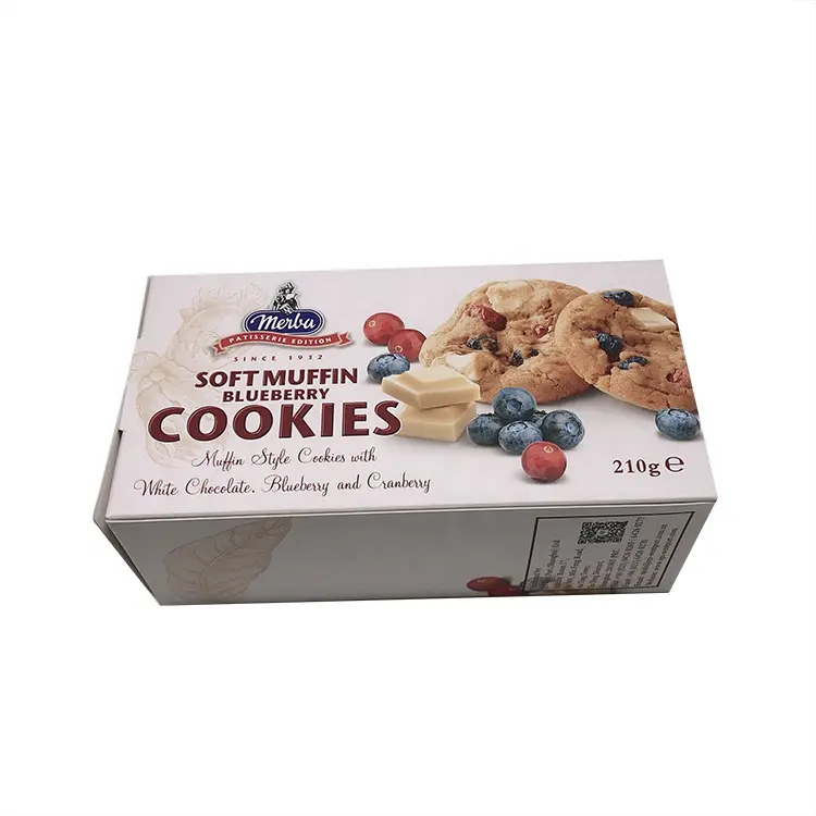 गर्म बेच प्यारा आकार सजावटी खाद्य कुकीज़ पैकेजिंग कागज बॉक्स