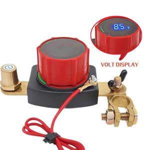 Nouvel affichage de voltmètre numérique 12V 24V 5-60A interrupteur de déconnexion de batterie 2 pôles avec bornes en cuivre pour RV Auto Boat Marine - Product Image 1