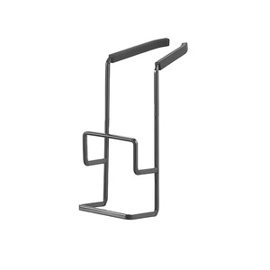 Égouttoir à éponge moderne sur pied pour évier de cuisine, support de rangement pour vaisselle en acier inoxydable étanche, sans perçage - Product Image 4