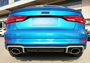 Diffusore Posteriore <span class=keywords><strong>A3</strong></span> Kit Carrozzeria RS3 Gruppo Paraurti Posteriore 8V per Audi <span class=keywords><strong>A3</strong></span> Hatchback Diffusore Normale 2013 <span class=keywords><strong>2015</strong></span> - Product Image 4