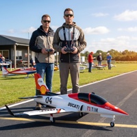 Avion RC à turbine Viper personnalisé de 1900 mm d'envergure, PNP, haute vitesse, acrobaties, composite, CE RoHS OEM ODM