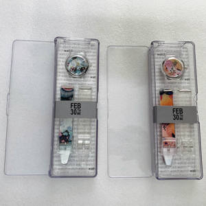 Montre ronde pour enfant, montre avec Logo imprimé personnalisé, toutes couverture, bracelet en plastique, Design de fruits, dessins animés - Product Image 6