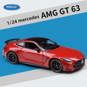 <span class=keywords><strong>Welly</strong></span> 1:24 AMG GT 63 Modellino Auto in Metallo Pressofuso con Porte Apribili - in Metallo per Collezionisti, Esposizione, Regalo - Product Image 2