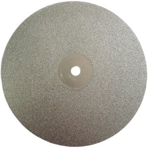 Customized Back Magnetic Flat Ceramic Bonded Electroplated Diamond Angle <b>Grinding</b> <b>Wheels</b> 460X12.7 Large-sized 80 Grit - Product Image 1