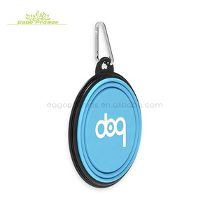 Meilleures ventes 2026 : Gamelle et gourde pliables en silicone pour animaux de compagnie, design personnalisé, portables, sûres pour les aliments et adaptées aux voyages - Product Image 2