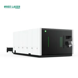 Mesin pemotong Laser serat logam tipis 30000 Watt, mesin pemotong Laser presisi tinggi ekonomis 15kW