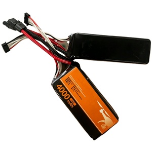 Batteria LiPo ad Alta Capacità 4000mAh 15C 6S 22.2V 60A per Droni RC in Fibra di Carbonio, Elicotteri e Aeroplani Psy168 - Product Image 1