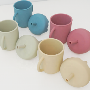 Vaso Antiderrames de Silicona Ecológico para Bebés, Apto para Alimentos, Libre de BPA, para Niños Pequeños, para la Hora de Comer - Product Image 2